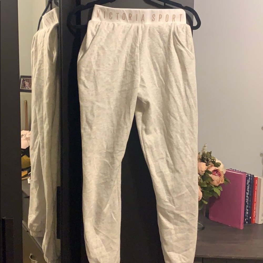 Fleece lined sweat pants
